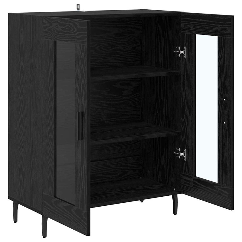 Sideboard Accent Chest, Black Oak