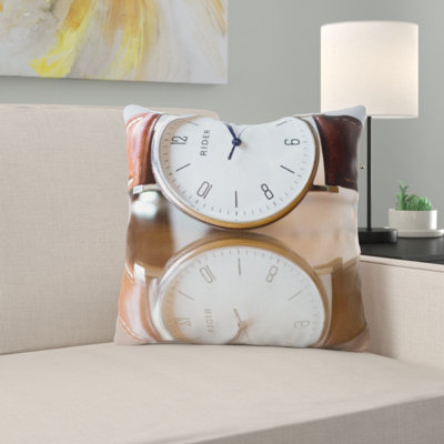 Microsuede Throw Pillow
