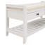 Banc de rangement en bois Alexandria, range-chaussures avec siège rembourré et tiroirs, banc de rangement polyvalent -1821906968-1758770437