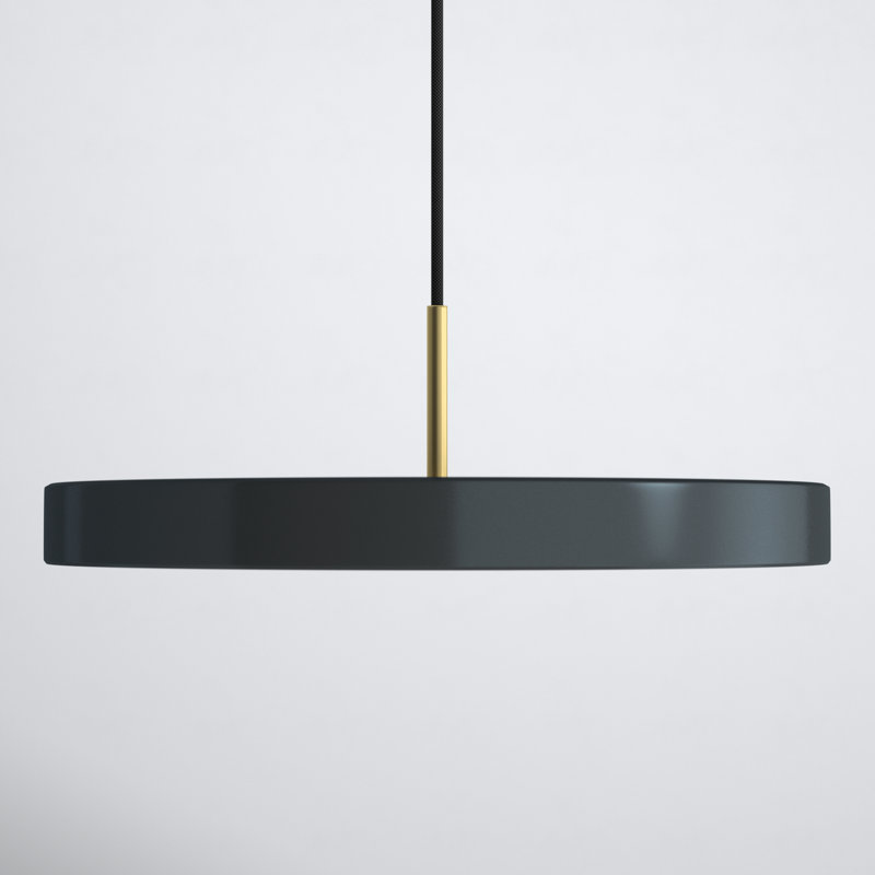 Ivan 1 - Light LED Single Pendant, Graphite