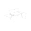 Uppingham Oak Solid Wood Dining Table-2095065928