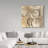 'Circle' Print on Wrapped Canvas-31871094