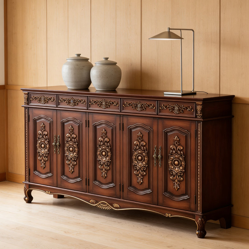 Banc de rangement en bois manufacturé brun