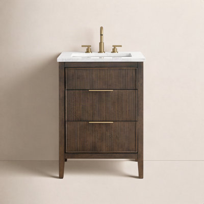 Bilroy 24" Oak Single Bathroom Vanity