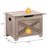 Storage Chest, Wood Storage Bench With Seating And Safety Hinge, Entryway Bench With Storage