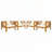 Outdoor Acacia Wood Club Wooden Armchair-1641544248