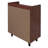 Floor Standing Sideboard Cabinet Kitchen Storage Organizer  Walnut Color-23108963