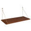 Ivory Rubberwood Bracket Shelf