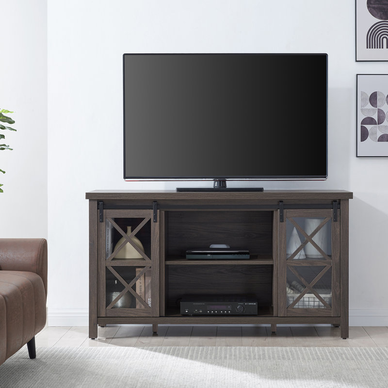 Darren TV Stand for TVs up to 65", Brown