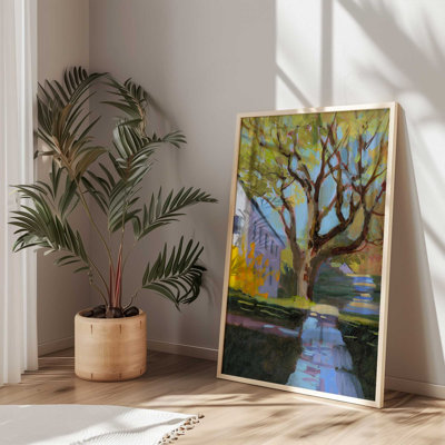 Tranquil Autumn Passage, reproduction encadrée