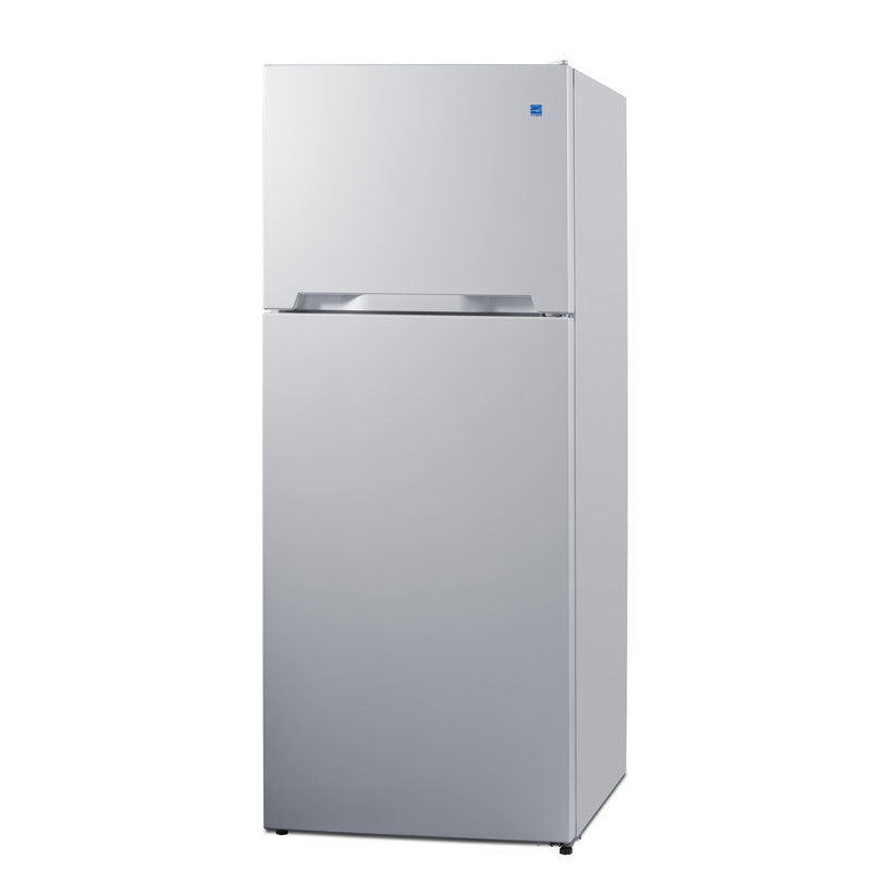 Summit Appliance 28" Wide Top-Mount Refrigerator-Freezer, White, Right Handed
