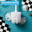 Harbour Housewares Square Toilet Brush and Holder-458443715