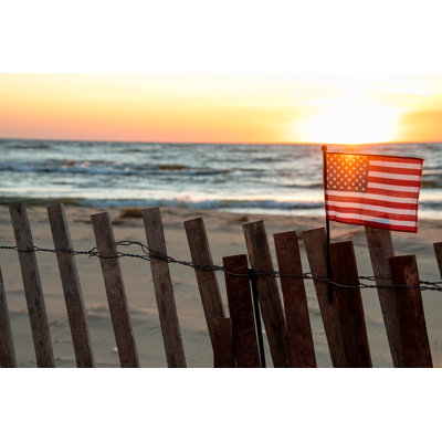 " Illuminated American Flag " by Liveslow