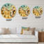 Camels In The Desert - Horloge murale-60328969