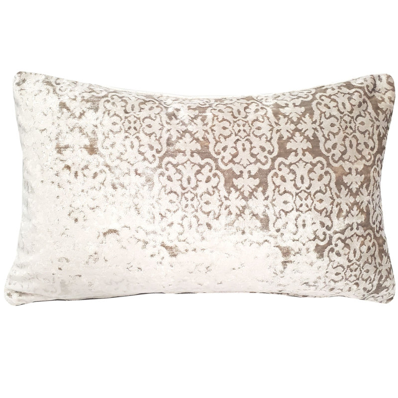 Coussin Artemis, Taupe, polyester