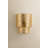 Moray Wall Sconce in Black Leaf-112642742