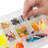 Stalwart Small Parts Organizer Tool Box - with Drawers and Customizable Compartments-92697501