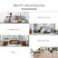 103.3cm H x 60cm W Standard Bookcase