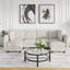 6-Piece U-Shaped Modular Sectional Sofa-47522009