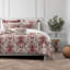 Ensemble de couvre-lit 8 pièces Country Lane Toile Crimson-109897276