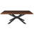 Rumbaugh Rectangular with Iron Base Dining Table