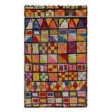 One-of-a-Kind 4'3" X 5'10" Hand Knotted Area Rug