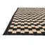 Tapis noir et blanc Jessen