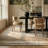 Rug Branch Karsoni 8' x 11' (7'10" x 10'10") Beige/Brown Linear Abstract Indoor Area Rug, Comtemporary, Medium Pile, Stain-Resistant Carpet - Living Room, Bedroom, Dining Room, and Kitchen-945079290