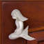 3" Mermaid Left Facing Knob-39948867