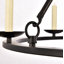 Lustre noir 6 lumières Living District Maine-900833550-909596452