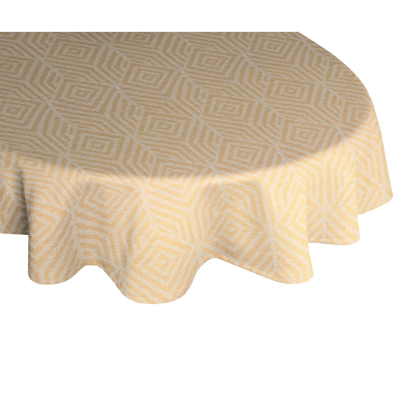 Laurents Tablecloth, Curry, 145cm W x 250cm L