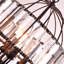 Luminaire suspendu en forme de chandelier en cristal Mercer41