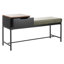 Banc de rangement rembourré en similicuir Boylston-1323452386