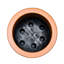 7.8 In. Self-Watering Abs Box - Dark Brown, Hand-Painted Gorgeous 8" Container Brilliance-131419080