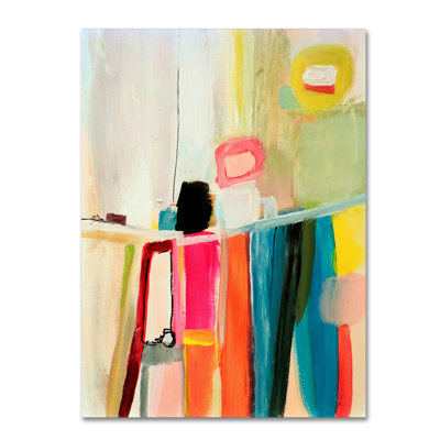 Breagh 'Anandita' Print on Wrapped Canvas