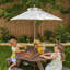 Solid Wood 4 - Person Seating Group