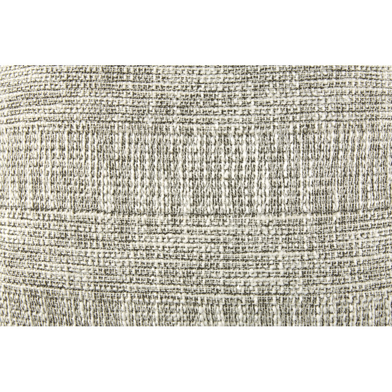 Coussin Carddon (ensemble de 4), Polyester, Gris / Blanc