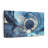 Ocean Line Swirls Abstract Canvas Print-92519017