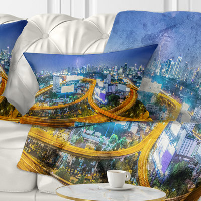 Coussin lombaire cityscape bangkok city