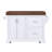53" Large Kitchen Island With 3.5" Thick Desktop-1974938845