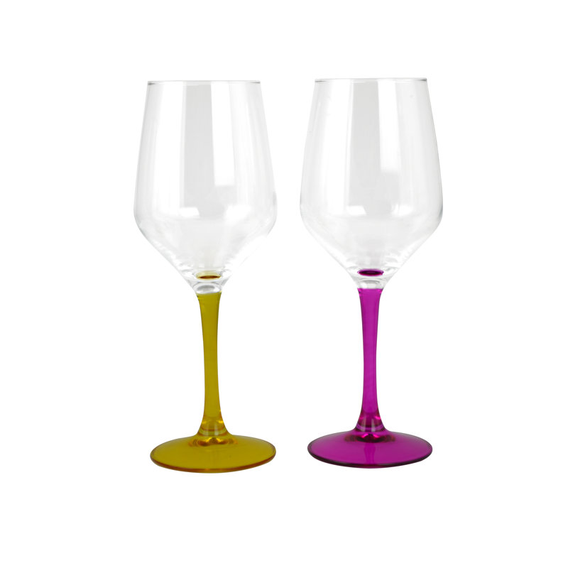 6 Long Stem Wine Glasses 10oz