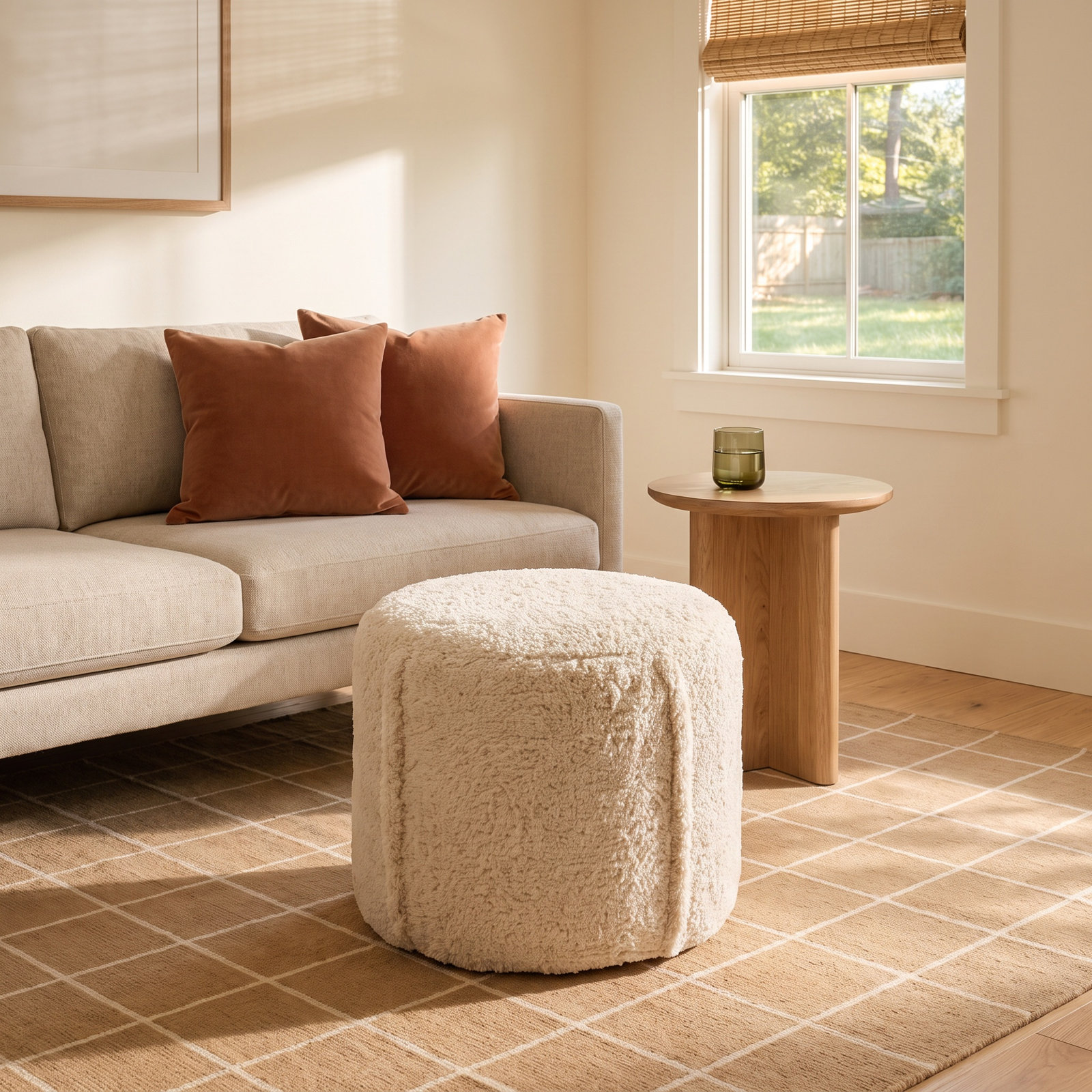 Felder 16 " Cotton Pouffe