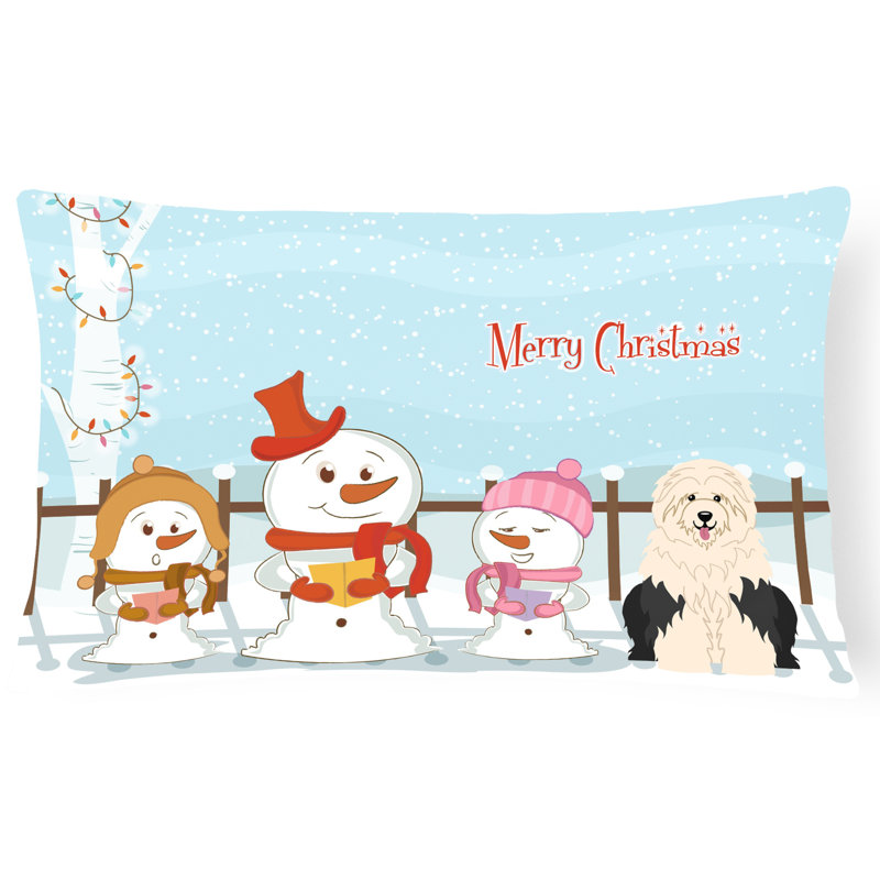 Coussin lombaire intérieur / extérieur Merry Christmas