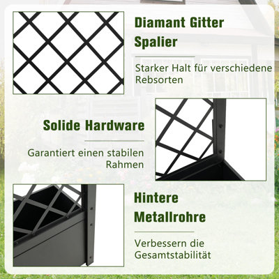 Cresco Metal Planter Box