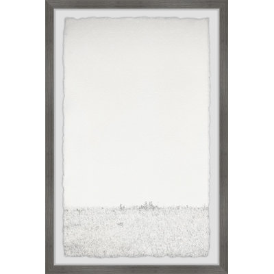 Ilwell A Lone Bison - Single Picture Frame Print