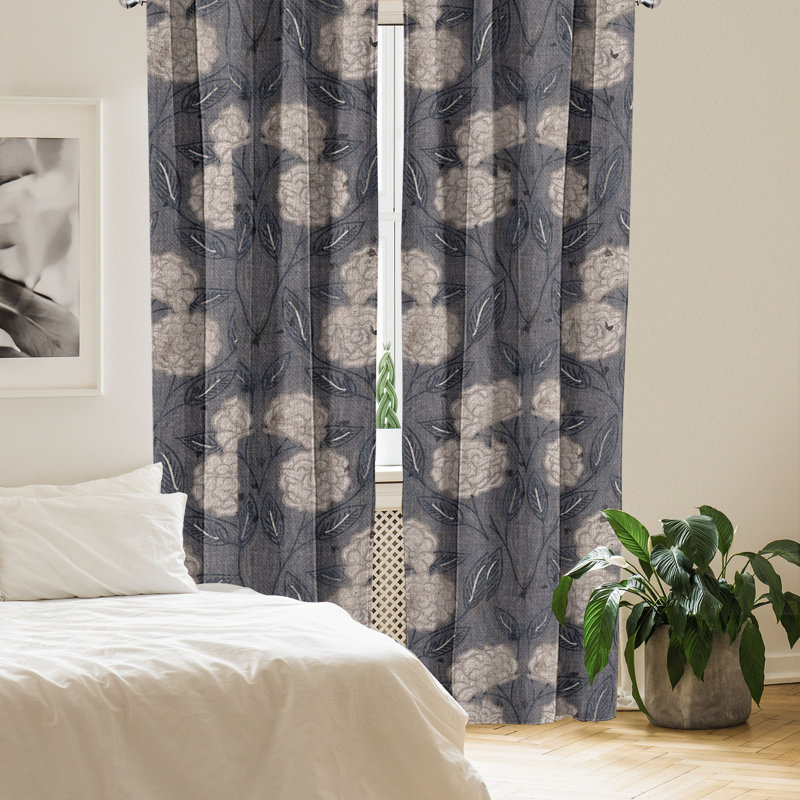 Linaris Semi Sheer Curtain Pair, 28" W x 63" L