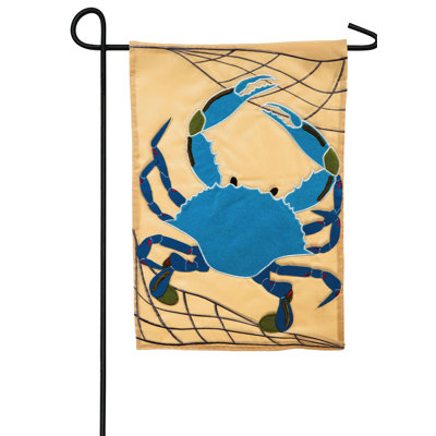 Double Sided 18'' H x 12.5'' W Polyester Animal Garden Flag