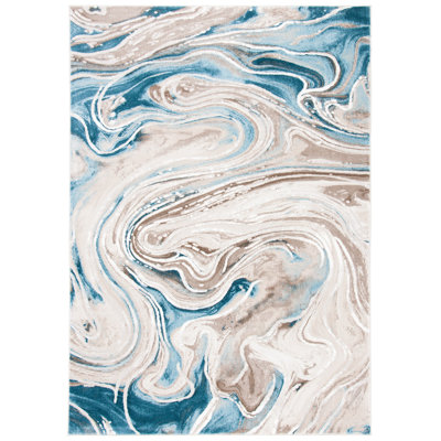 Misbah 500 Performance Abstract Rug