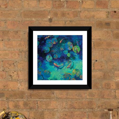 " Taiwanese Blue " by Iris Scott