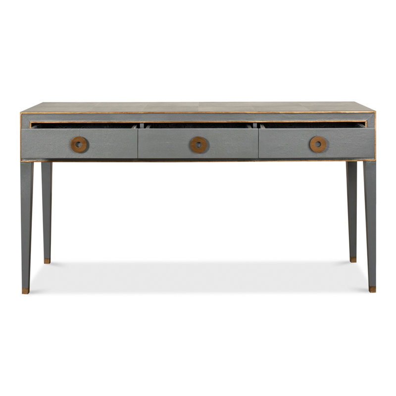 Shagreen 64'' W Solid Wood Console Table